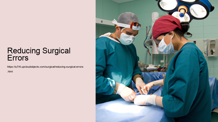 Reducing Surgical Errors