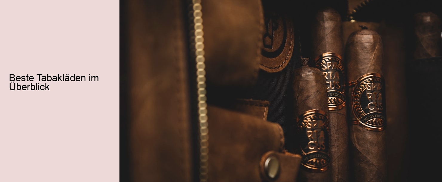 Beste Tabakläden im Überblick