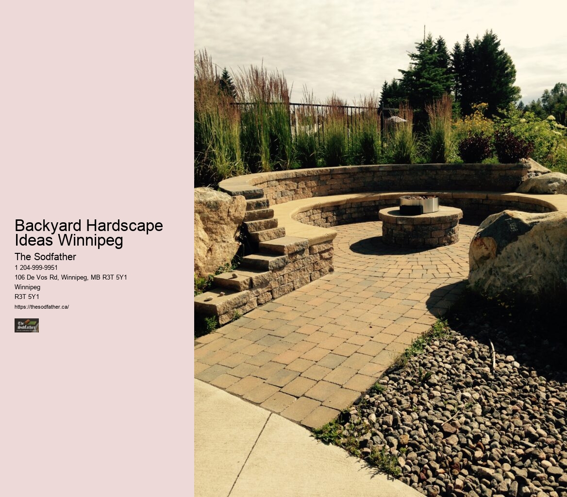 Backyard Hardscape Ideas Winnipeg