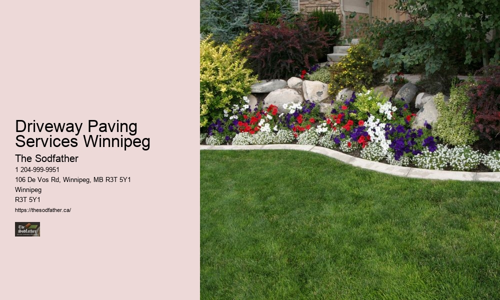 Driveway Paving Services Winnipeg