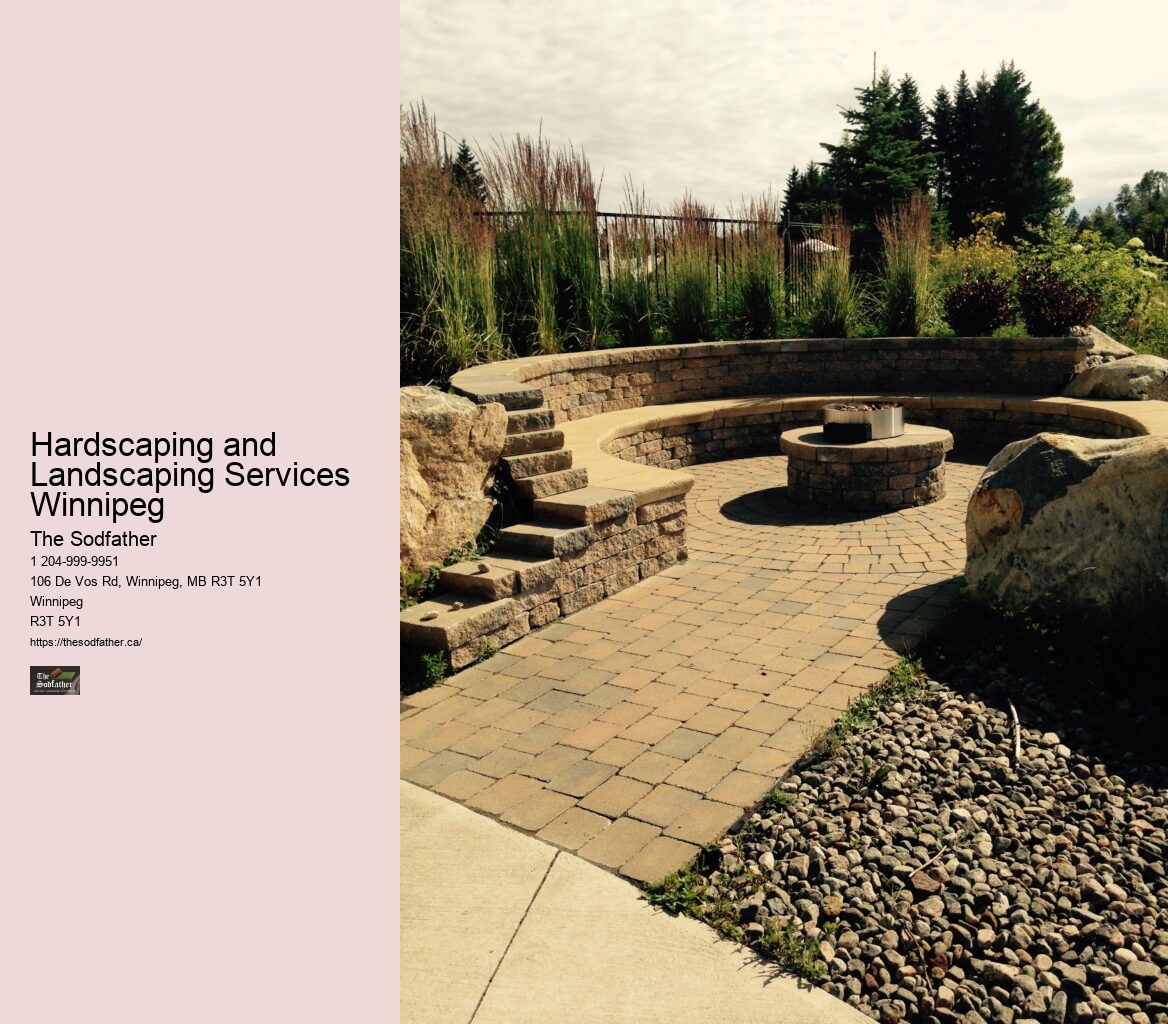 Hardscaping and Landscaping Services Winnipeg