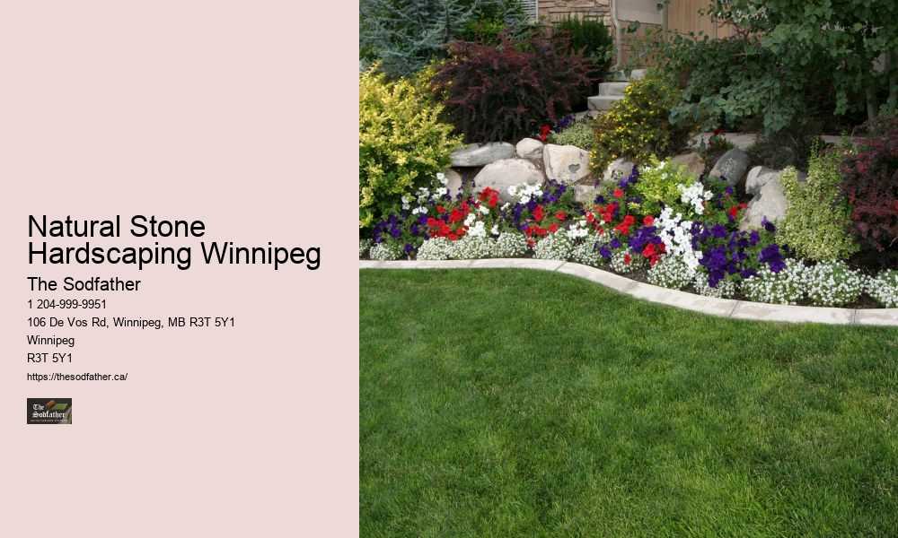 Natural Stone Hardscaping Winnipeg