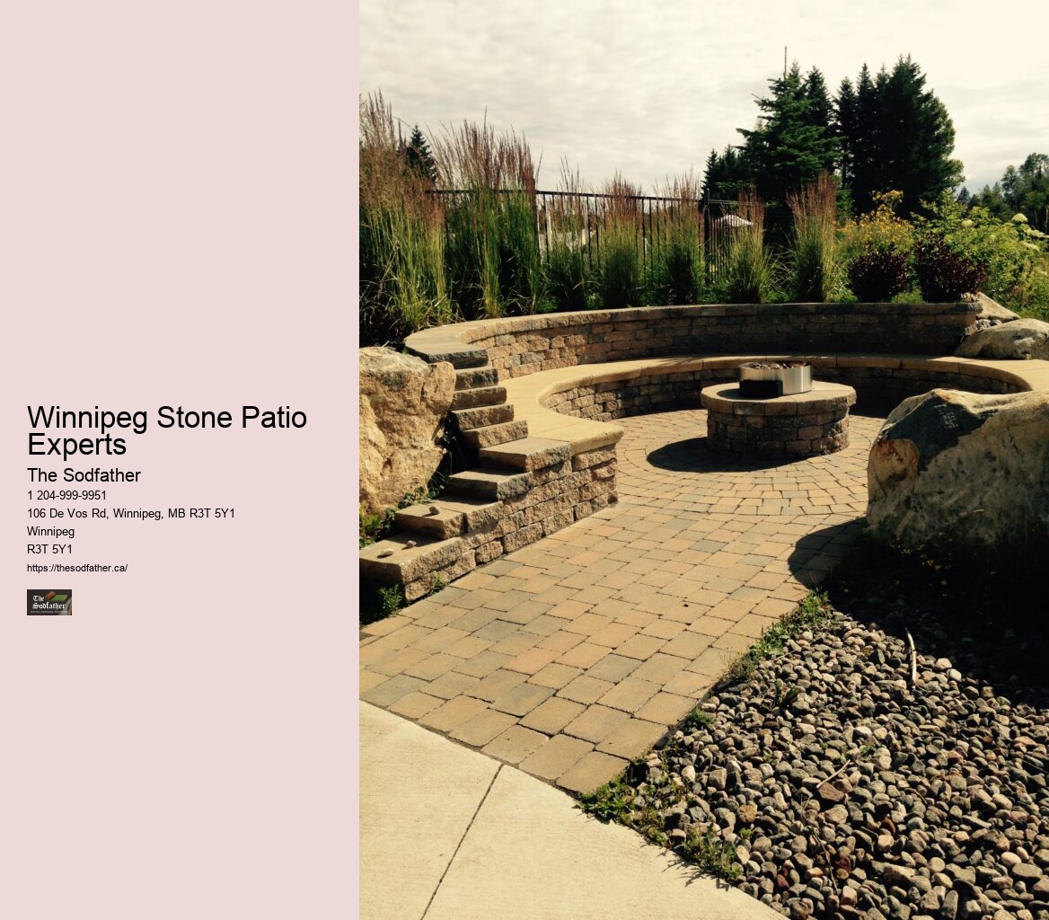Winnipeg Stone Patio Experts