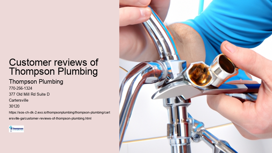 Customer reviews of Thompson Plumbing