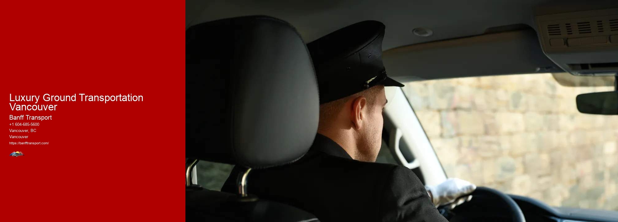 Luxury Ground Transportation Vancouver