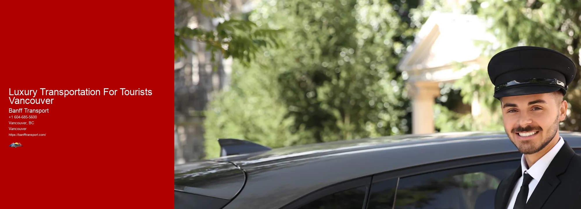 Luxury Transportation For Tourists Vancouver