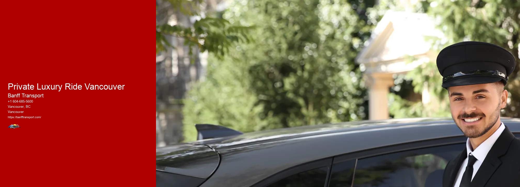 Private Luxury Ride Vancouver