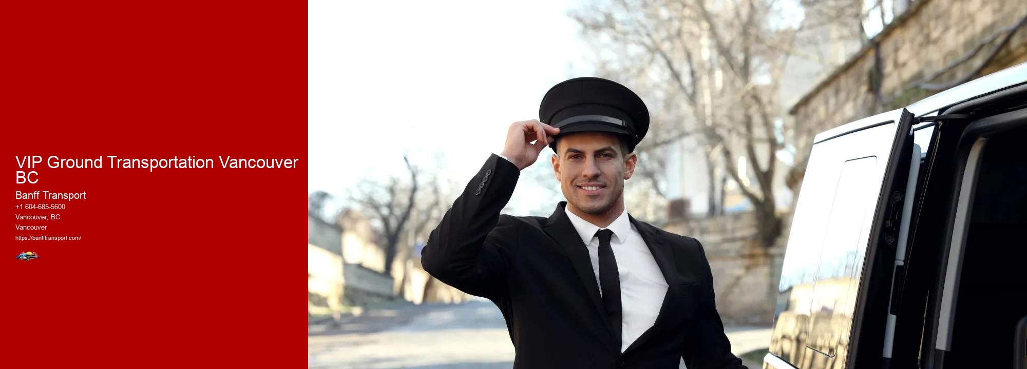 VIP Ground Transportation Vancouver BC