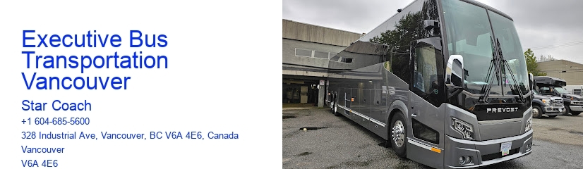 Executive Bus Transportation Vancouver