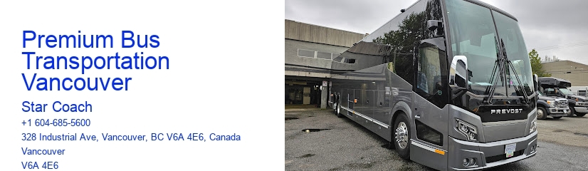 Premium Bus Transportation Vancouver