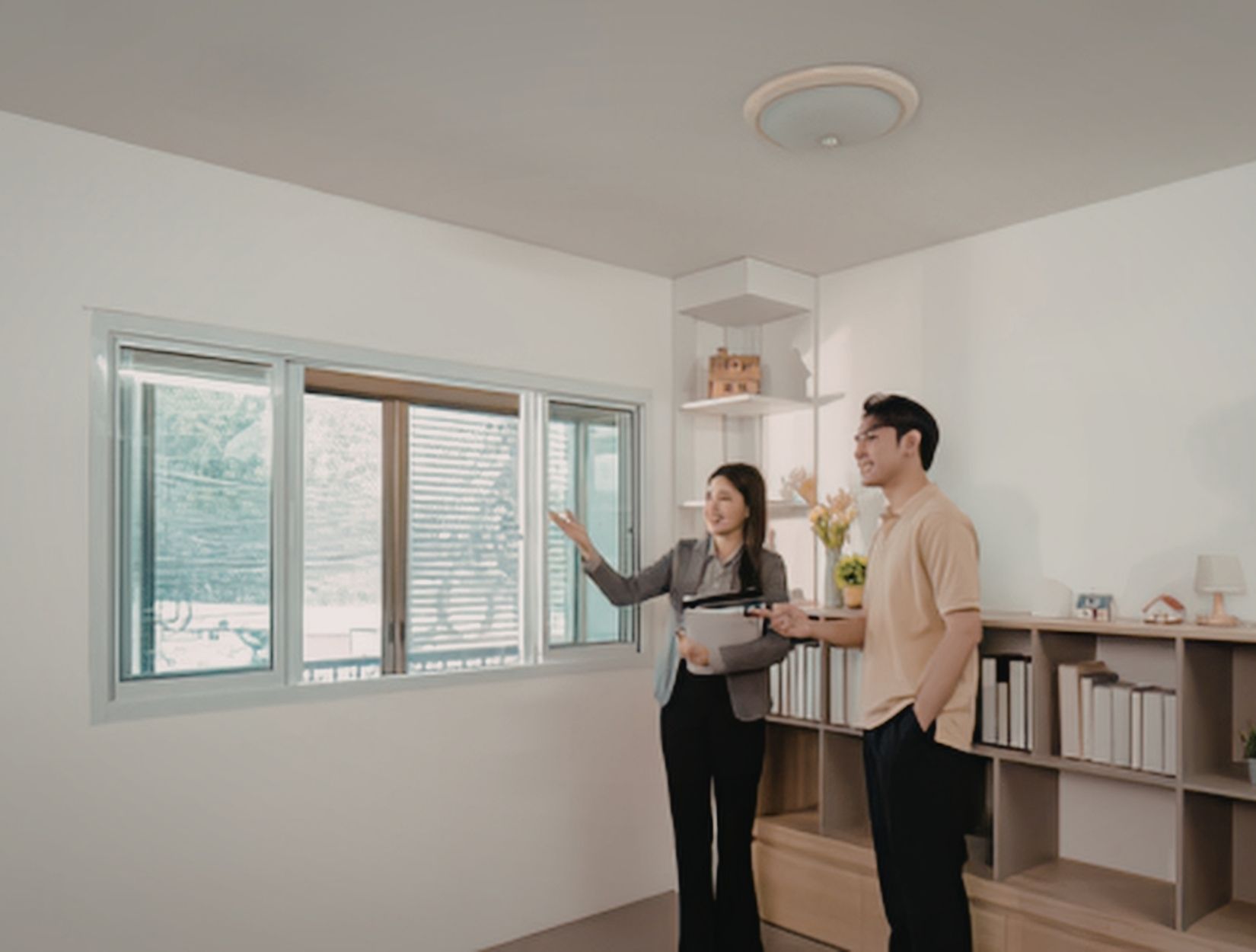 What is a visual home inspection?