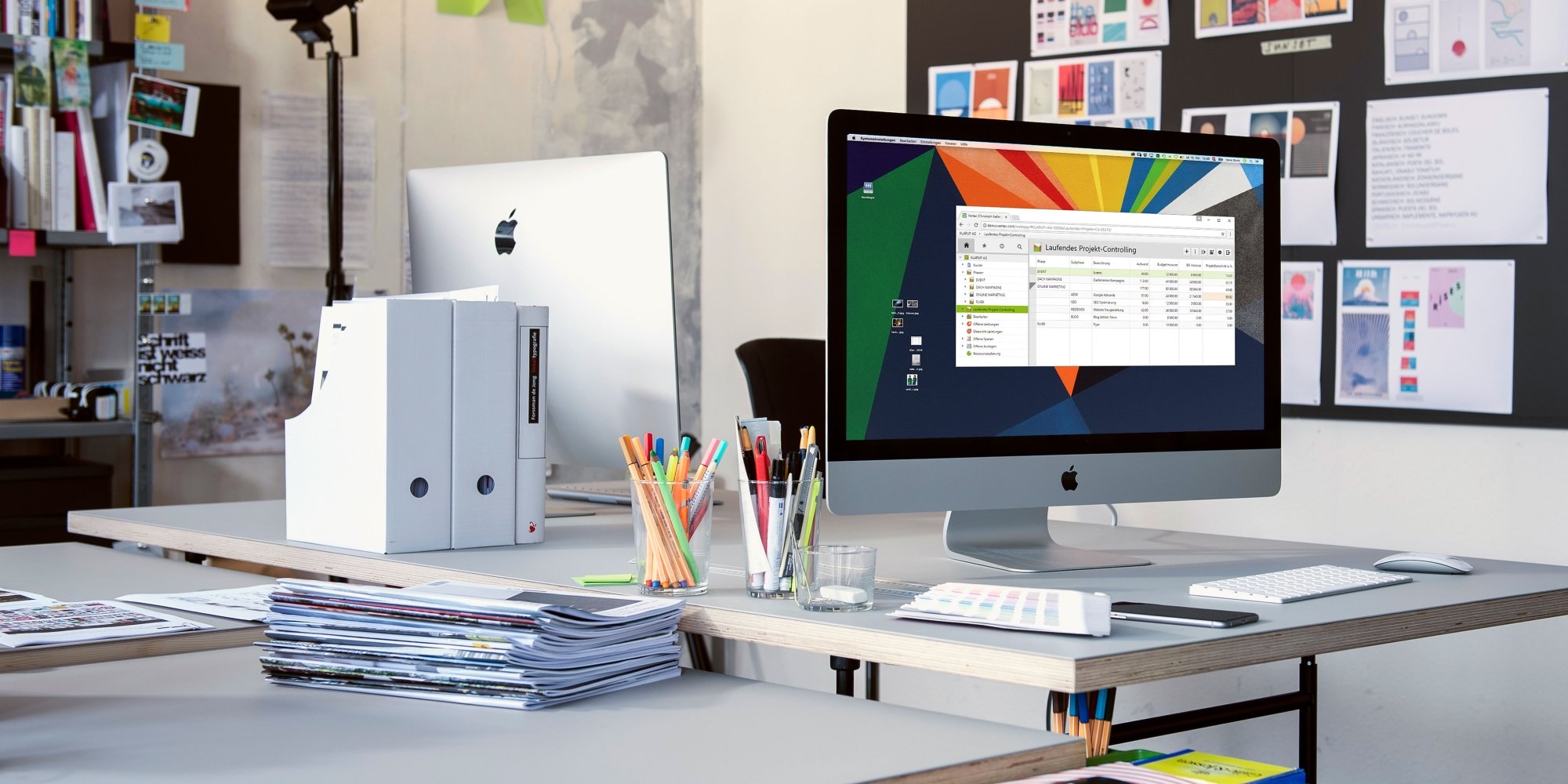 Agentursoftware Vertec auf dem Mac