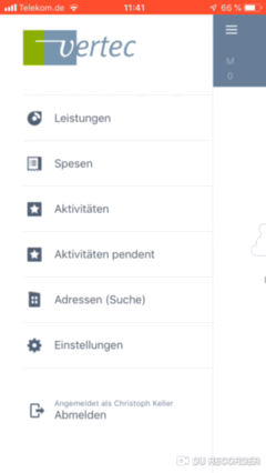 Spesen mobil erfassen