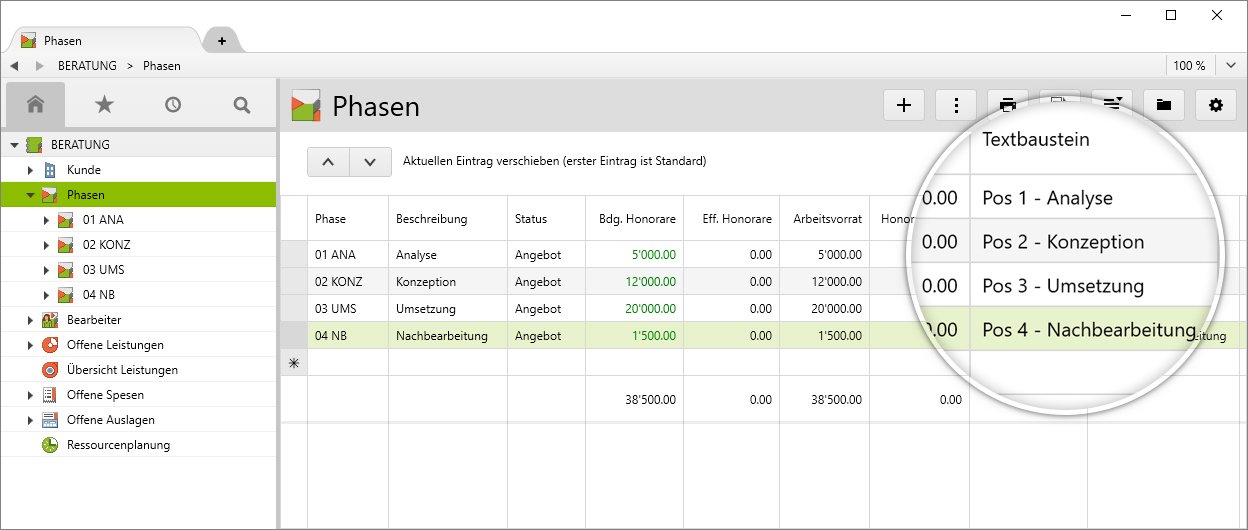 CRM mit Angebotserstellung