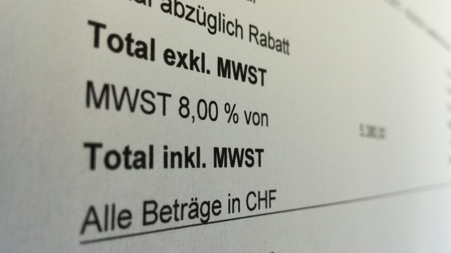 MWST Änderung Schweiz 2018