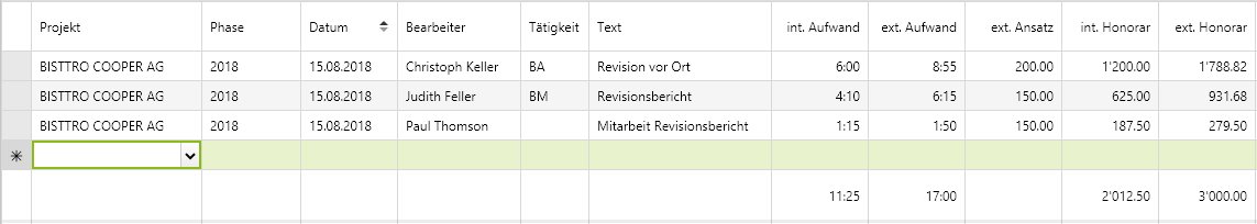 Rechnung nach Pauschalierung