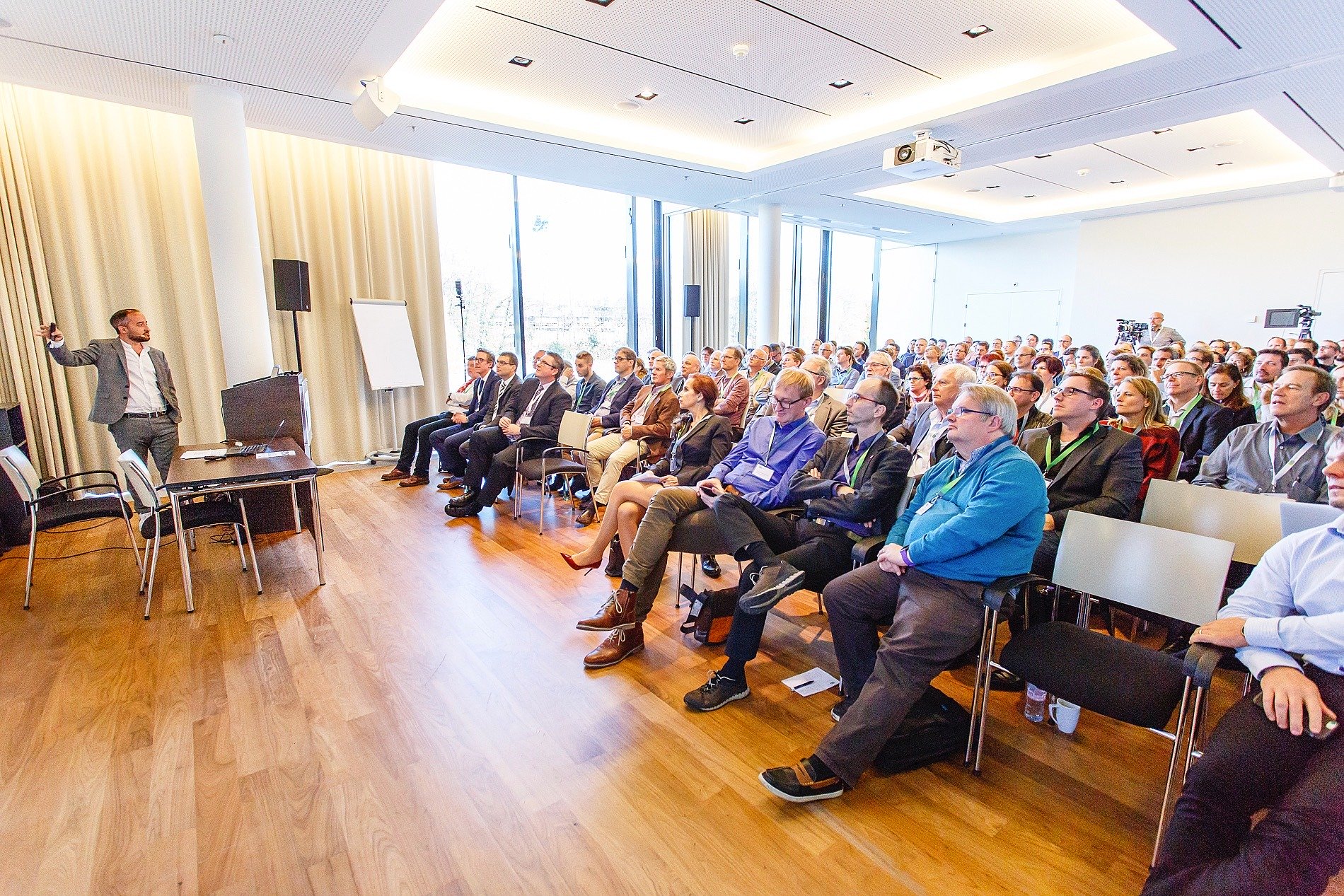 Besucher der Vertec Anwendertagung 2018