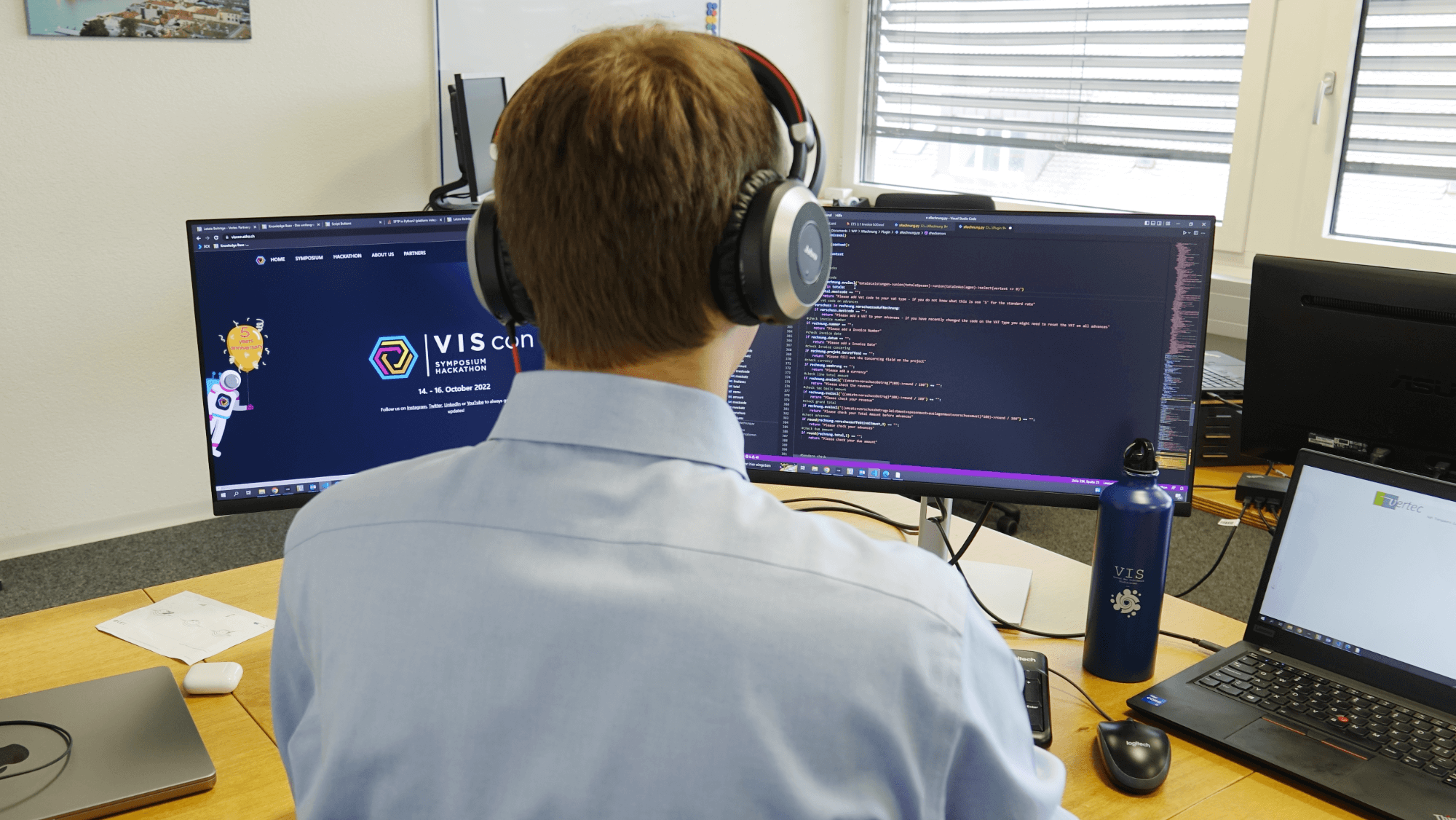 Yves Hersener ist Projektleiter, Student und OK-Präsident