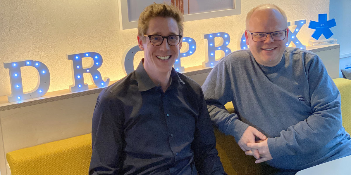 Tobias Wielki (links) und Marc Paczian (Dropbox, rechts)