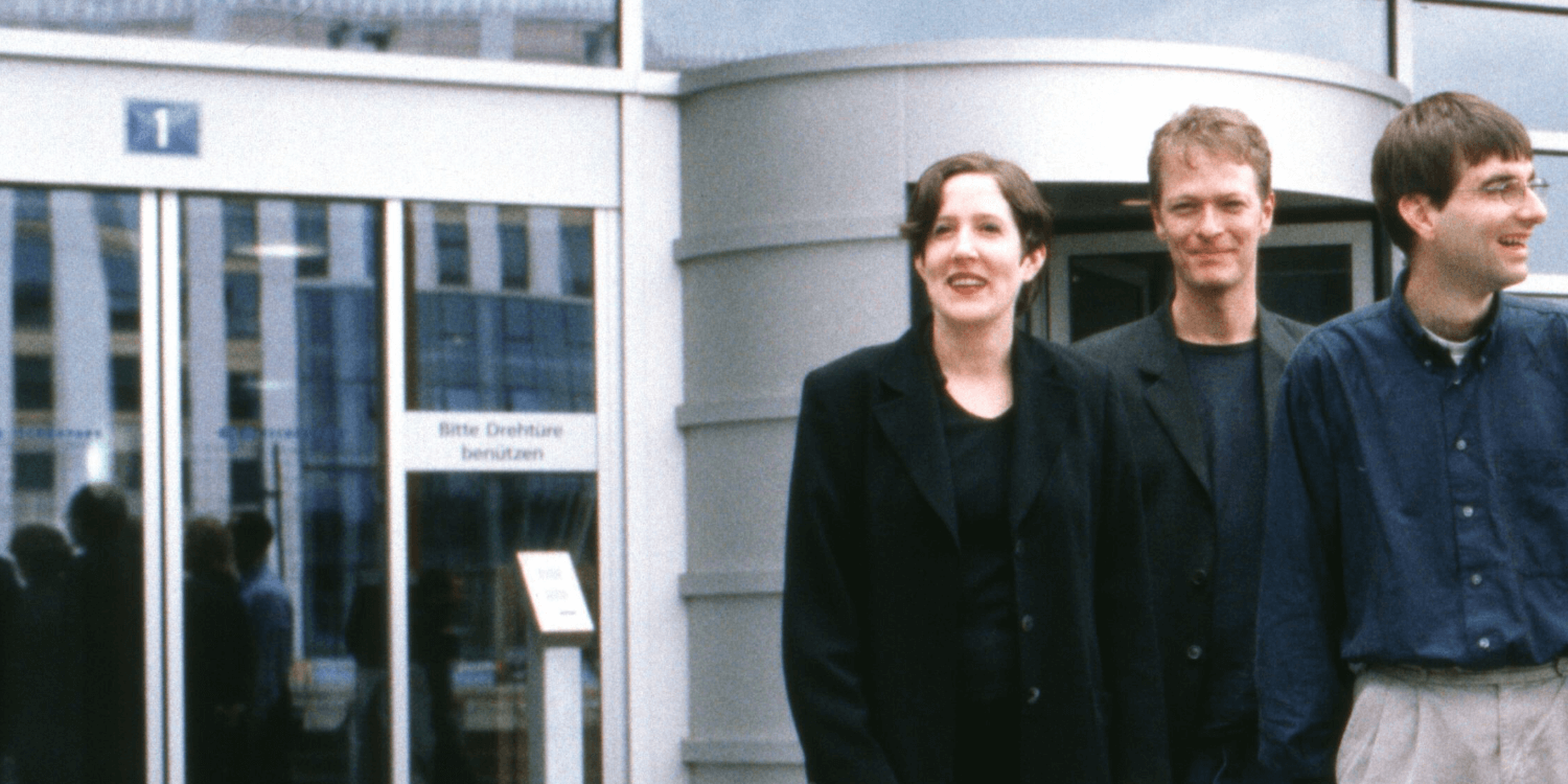 1996 - Sina Thomas, Samuel Iseli und Claudio Pietra - auch heute noch bei Vertec