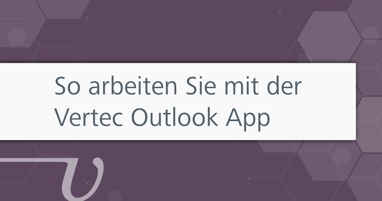 Vertec Outlook App Video
