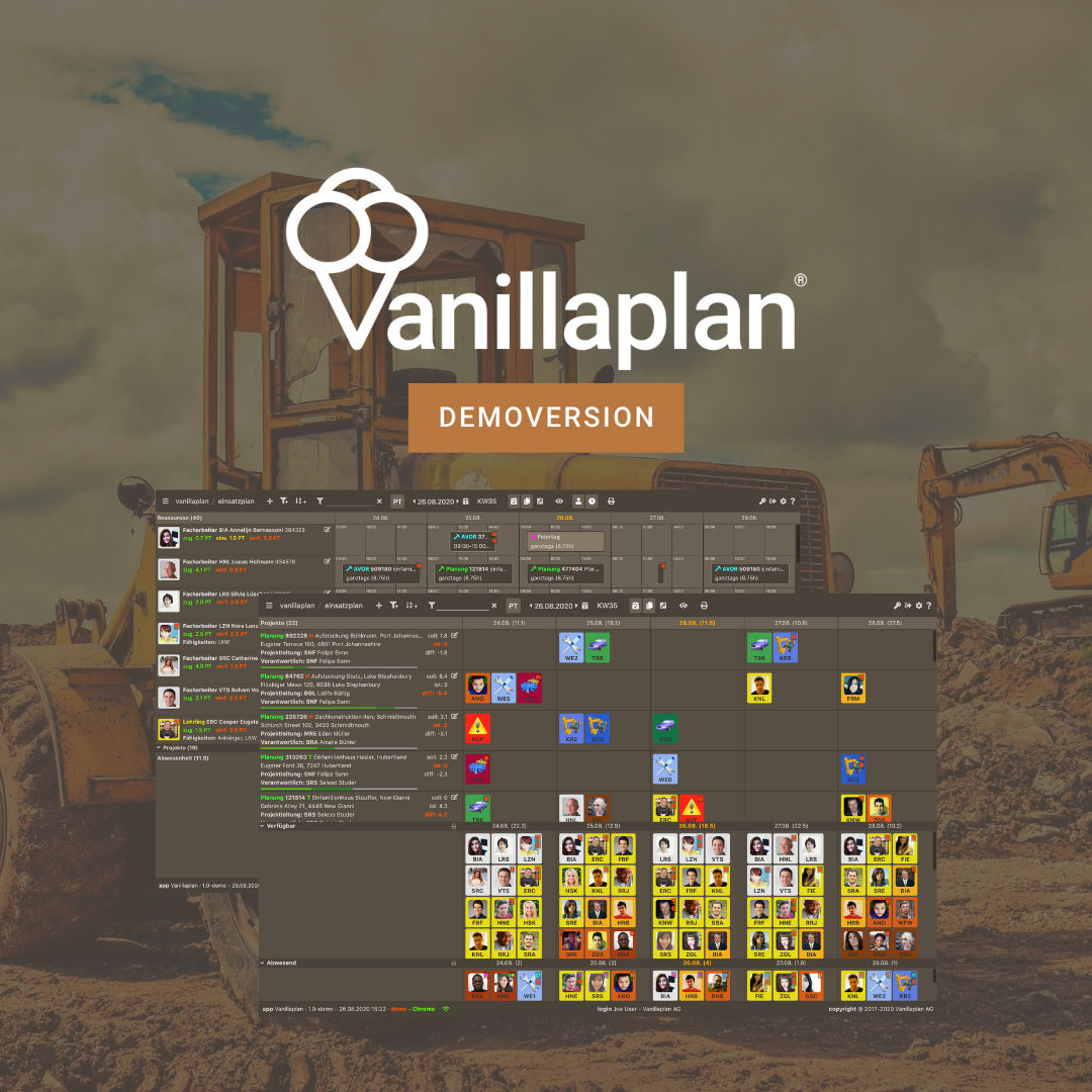 Demoversion Vanillaplan