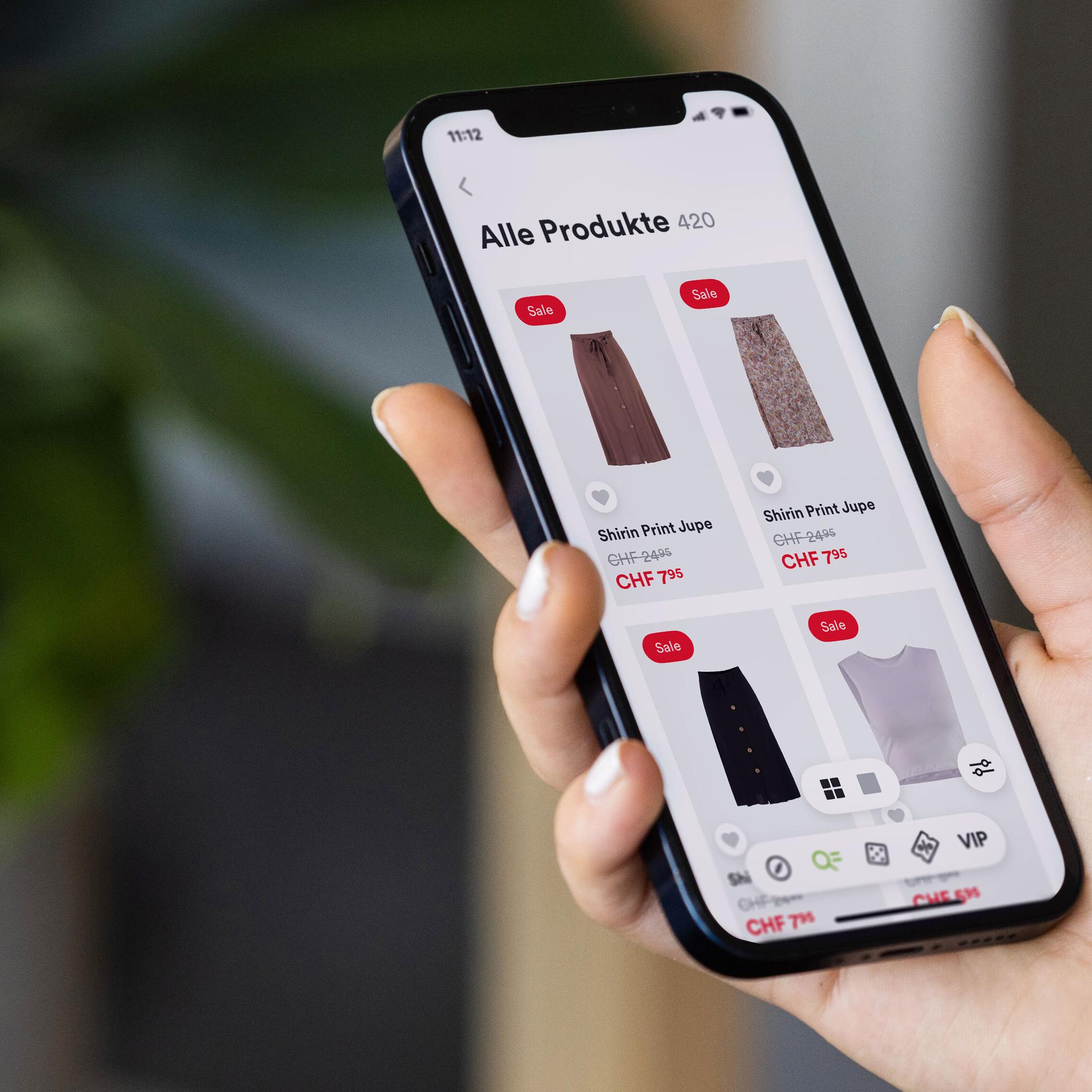 Bild von AI-unterstütze Suchfunktion für zukünftige E-Commerce-Plattform