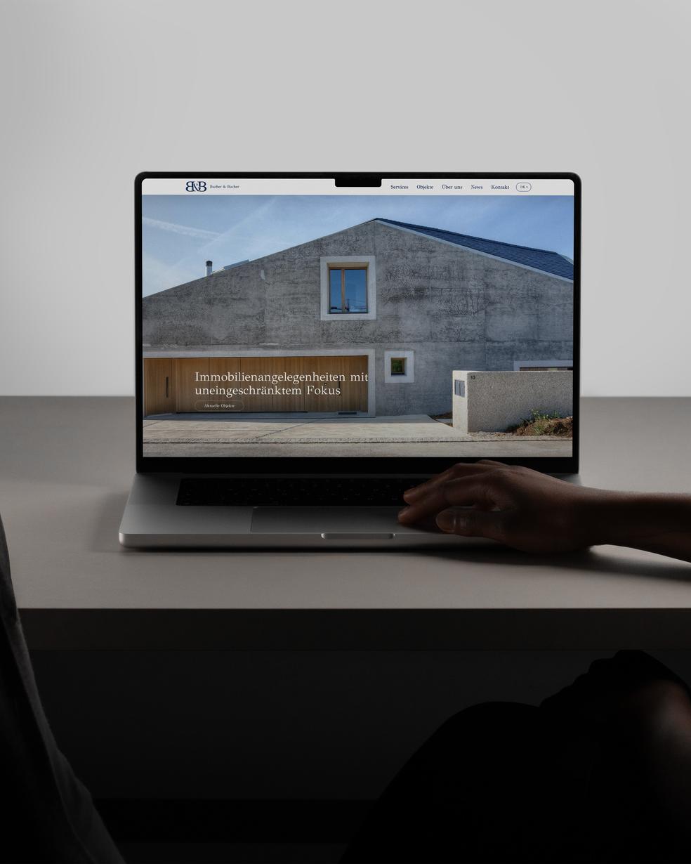 Bild von Neue Website für: Family Office Bucher & Bucher Immobilien