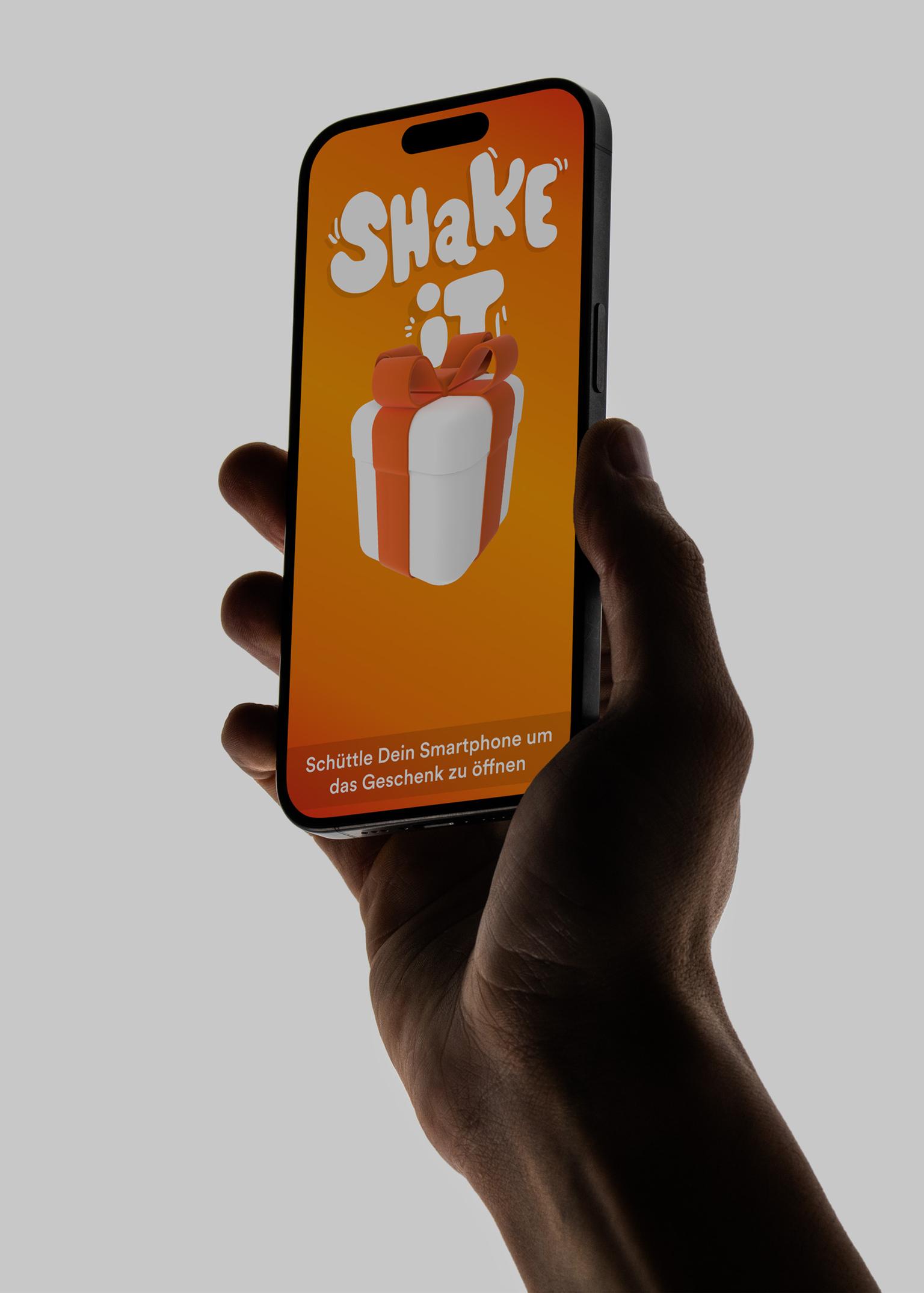 Bild von «Shake it»: Das neuste Mini-Game in der Gamification-Strategie von Chicorée