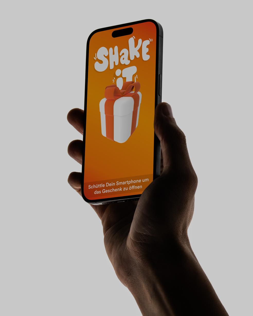 Bild von «Shake it»: Das neuste Mini-Game in der Gamification-Strategie von Chicorée