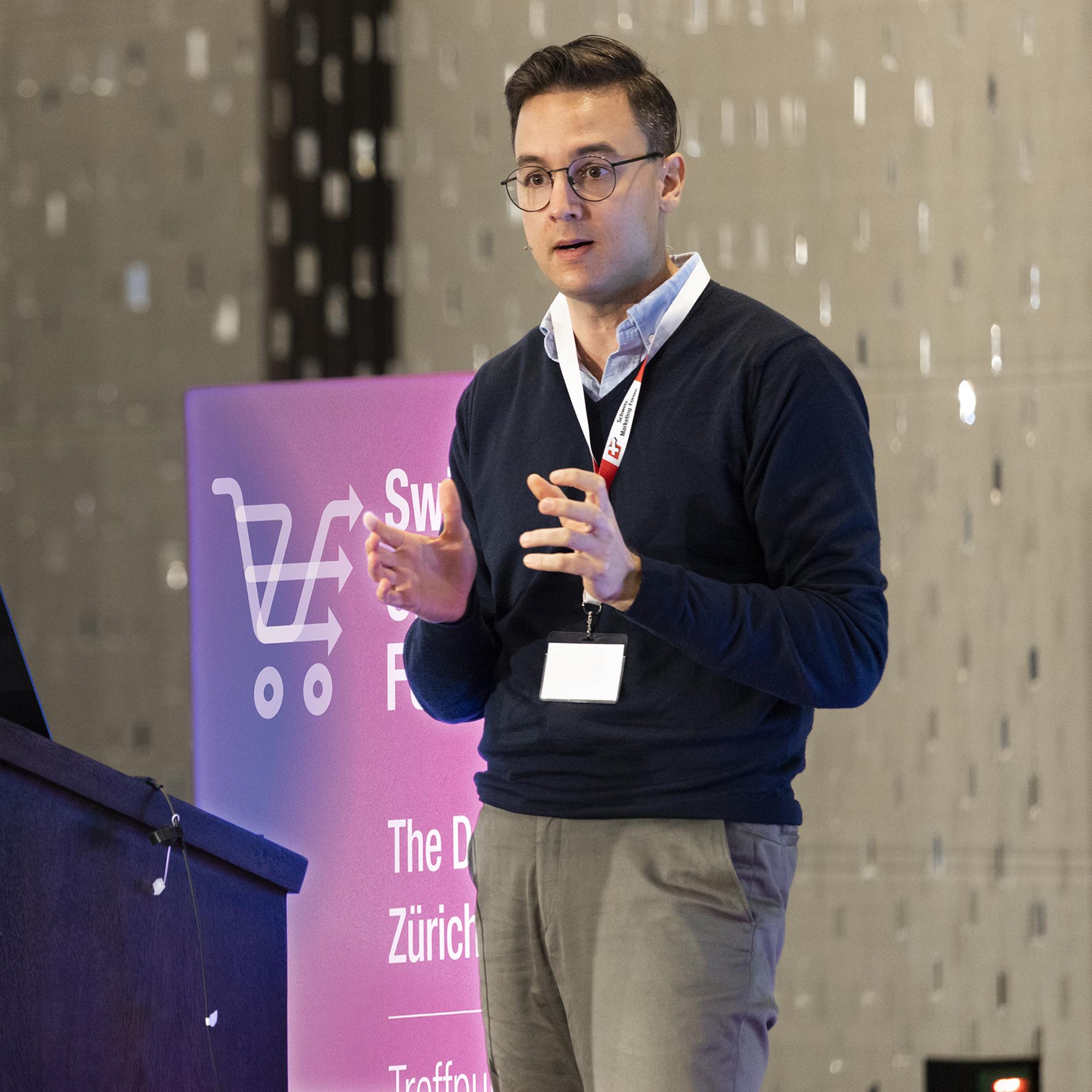 Bild von Loyalty Vortrag am Swiss Omnichannel Forum 2025