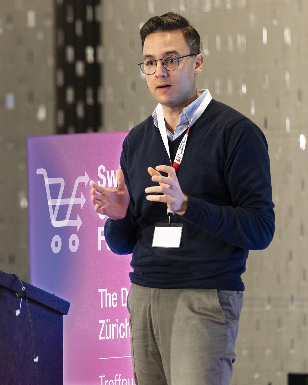 Bild von Loyalty Vortrag am Swiss Omnichannel Forum 2025