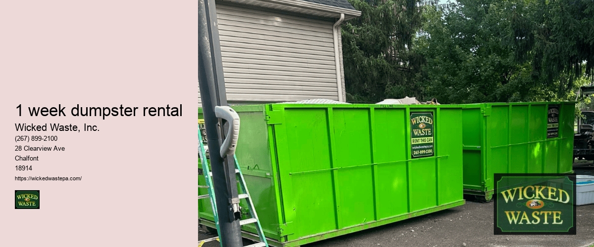 2 yard dumpster rental near me