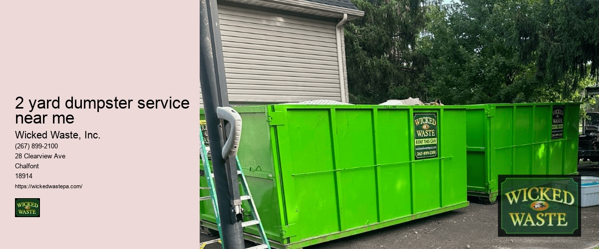 6 yard dumpster rental prices near me