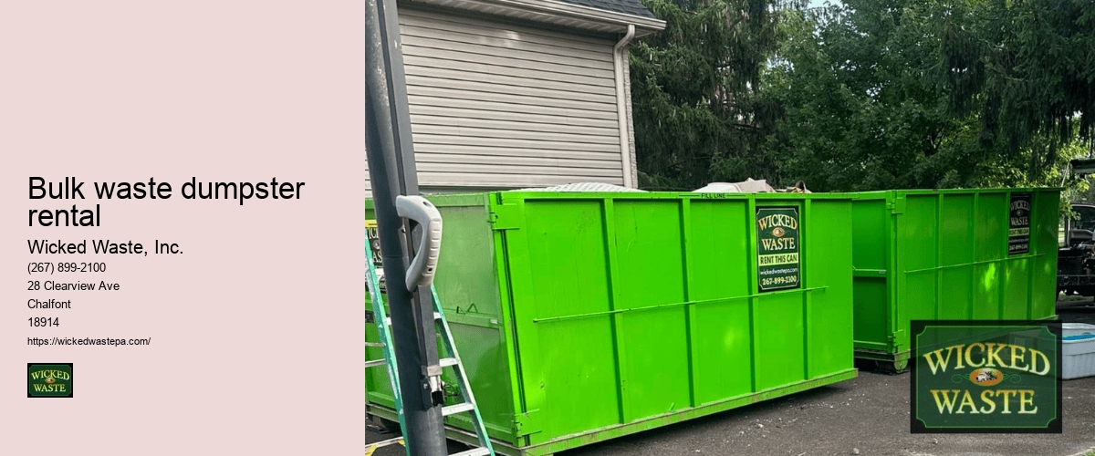 long-term dumpster rental