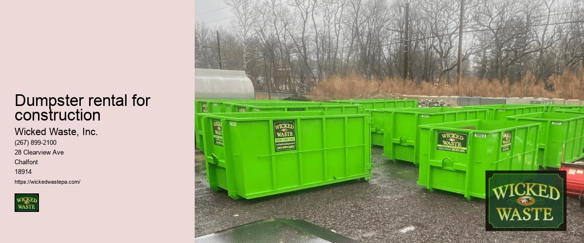 911 dumpster rental
