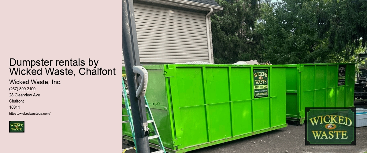 bulk waste dumpster rental