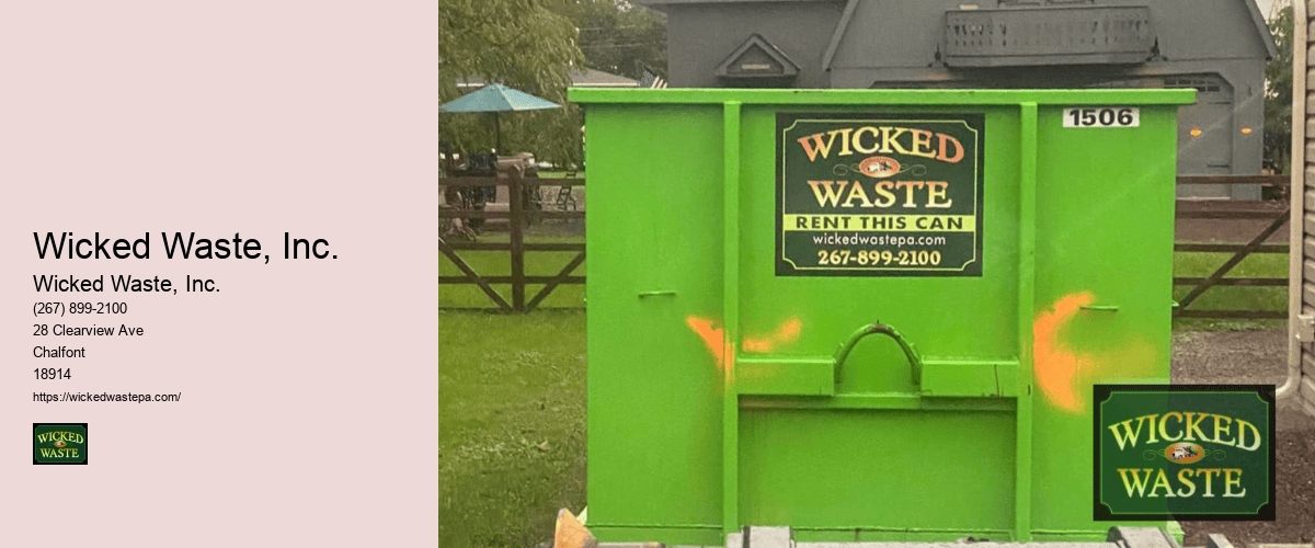 temporary dumpster rental