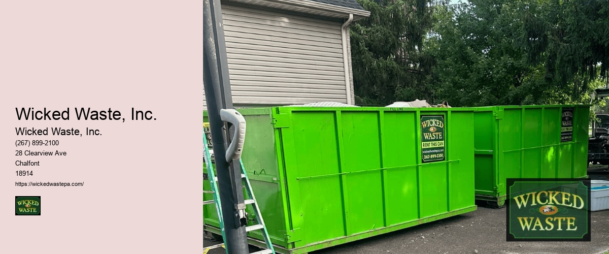 rubbish container rental
