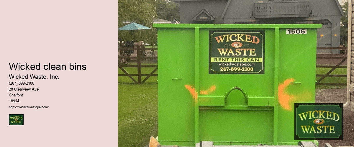 10 yard dumpster Wicked Waste, Inc.