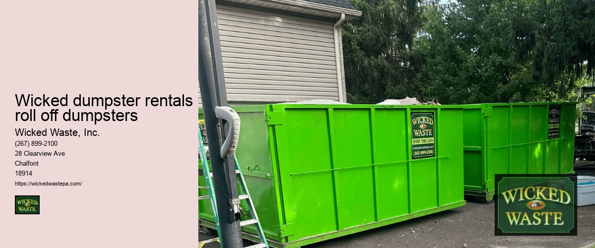 7 yard dumpster rental