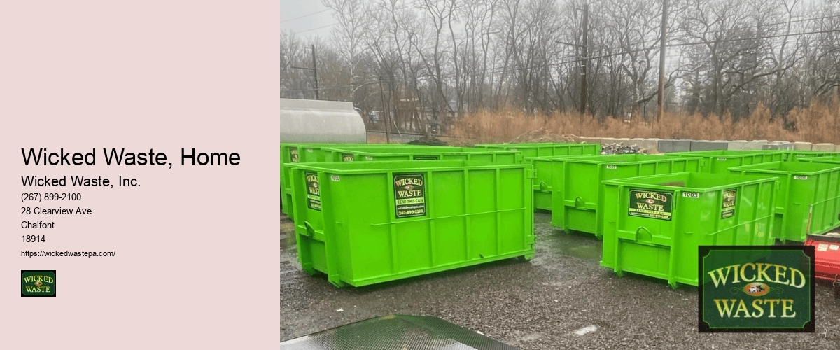 garbage disposal rental near me