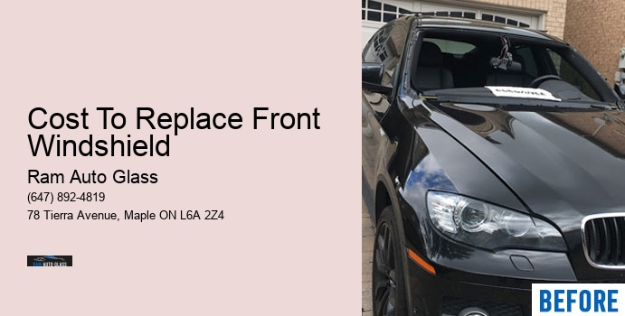 Cost To Replace Front Windshield