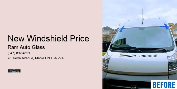 New Windshield Price