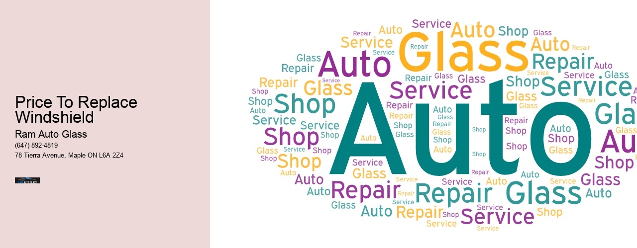 Price To Replace Windshield