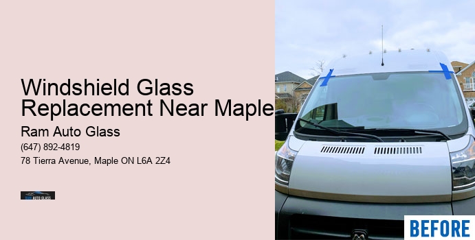 Windshield Glass Replacement Near Maple