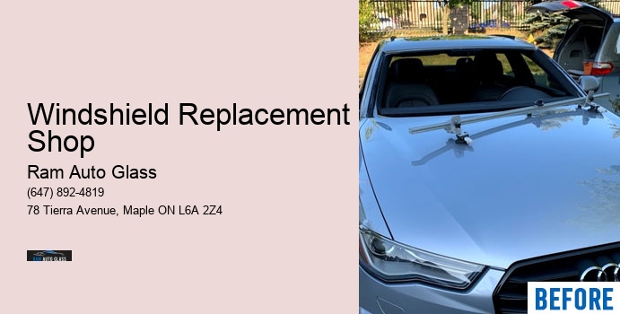 Windshield Replacement Shop