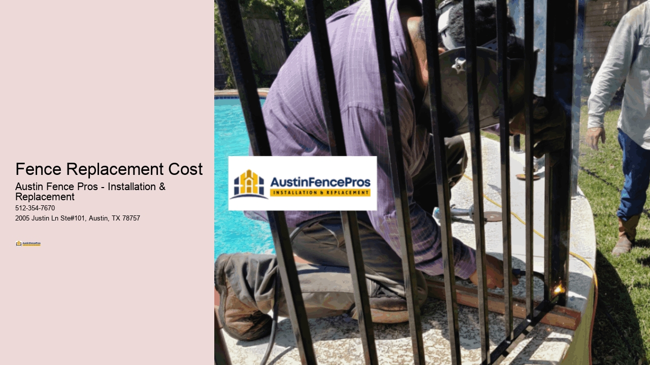 Fence Replacement Cost