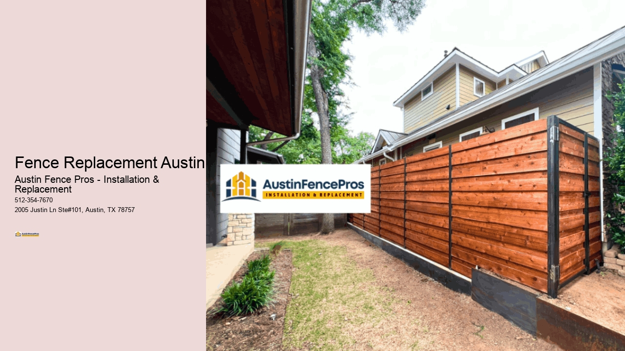Fence Replacement Austin